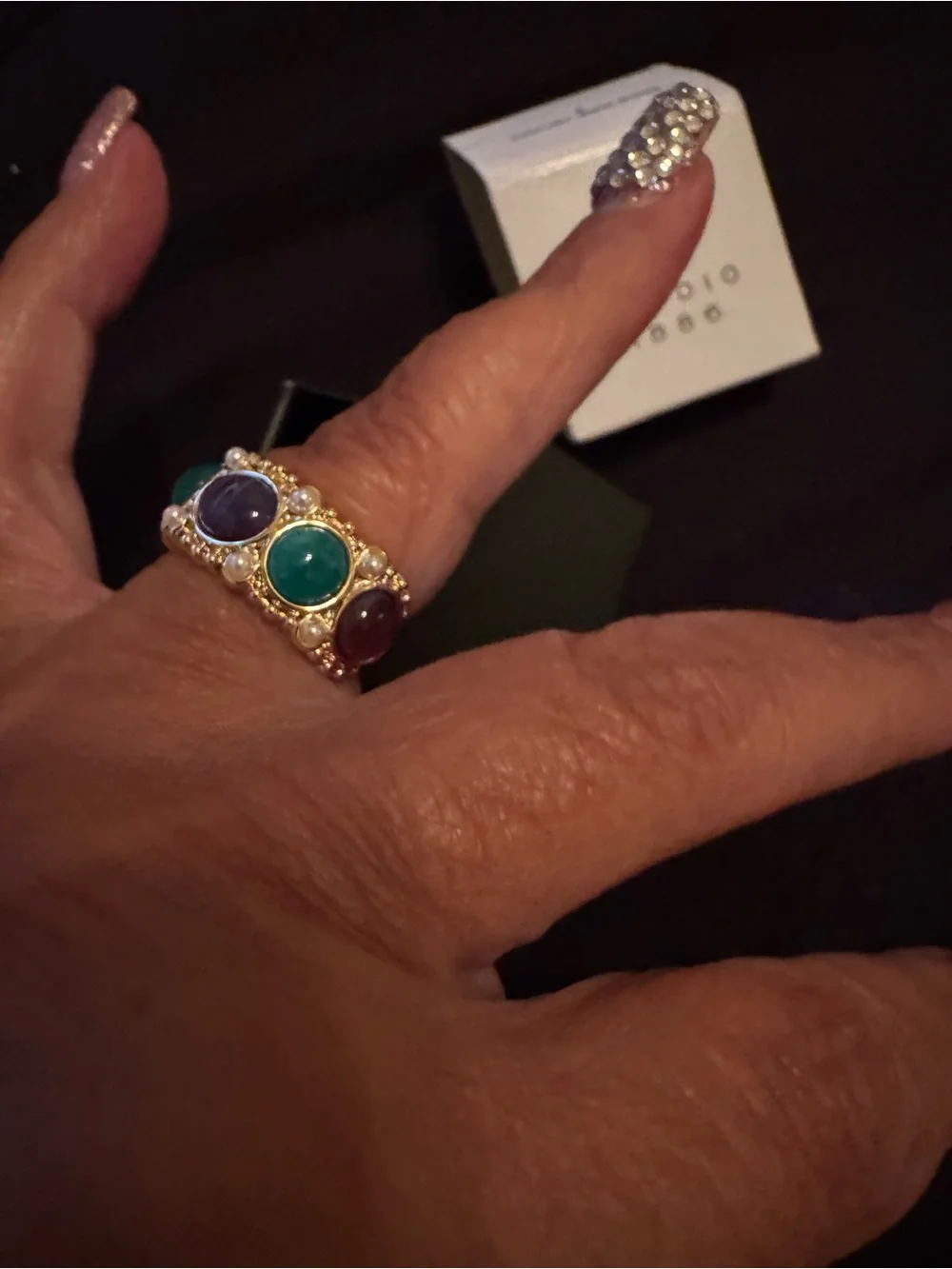 Avon gold tone